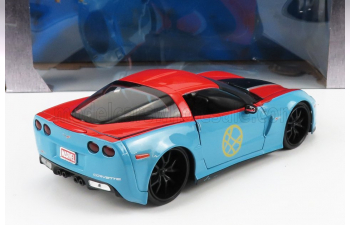 CHEVROLET Corvette Z06 2015 With Doctor Strange Figure, Blue Red