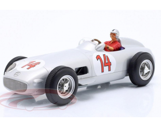 MERCEDES-BENZ W196 2nd Belgium GP Formula 1 Stirling Moss (1955)