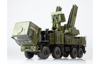 Камский грузовик 6560 ЗРПК 96К6 (Панцирь-С1), хаки