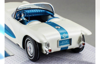 LA SALLE Roadster (1955), white / blue