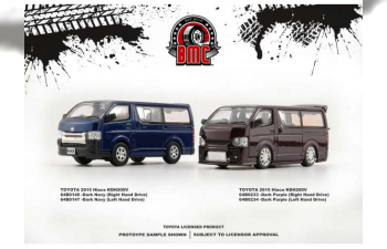 TOYOTA Hiace KDH200V left hand drive (2015), dark navy blue