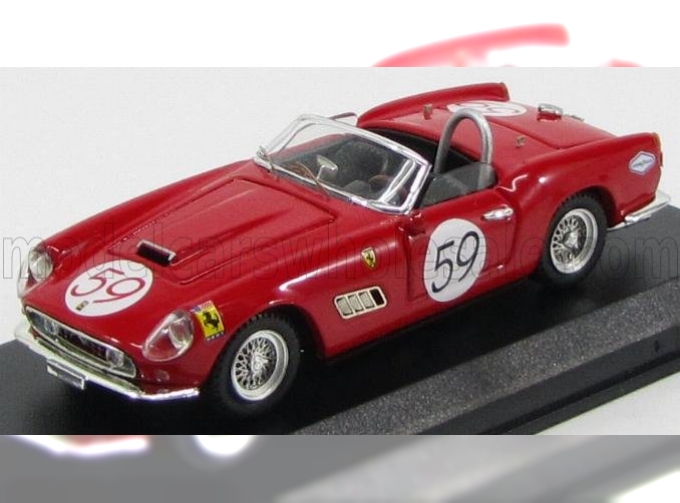 FERRARI 250 California N59 Nassau (1961) A.Wylie, Red