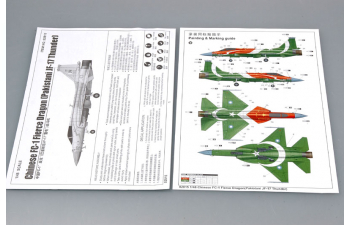 Сборная модель Китайский истребитель-бомбардировщик Chengdu FC-1 Xiaolong (Пакистанский JF-17 Thunder)