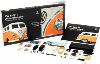 Сборная модель VOLKSWAGEN Bulli T1 (1963), yellow / white