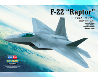 Сборная модель Самолет F-22A "Raptor"