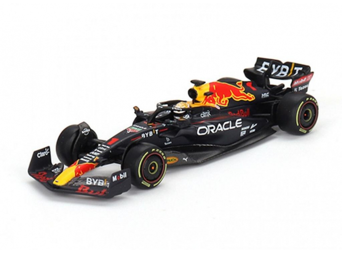 RED BULL F1 Rb18 Team Oracle Red Bull Racing №1 World Champion 3rd Monaco Gp (2022) Max Verstappen, Matt Blue Yellow Red