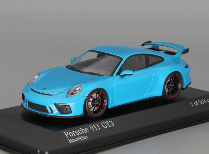 PORSCHE 911 GT3 (2017), blue