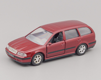(Б/У) SKODA Octavia Combi, burgundy metallic
