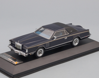 LINCOLN Continental MK V (1979), midnight blue moondust metallic