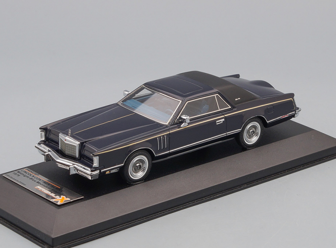 LINCOLN Continental MK V (1979), midnight blue moondust metallic