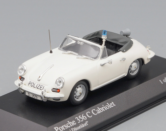 PORSCHE 356 C CABRIOLET 1965 "Polizei Dusseldorf" (White)