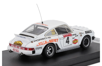PORSCHE 911 Sc Coupe (night Version) №4 Rally Condroz (1983) Thierry Boutsen - Willy Lux, White