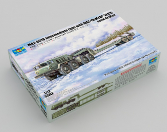 Сборная модель Минский-537G intermediate type with ChMZAP 5247G semi-trailer
