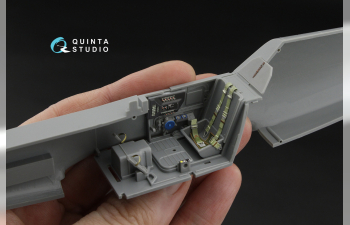 3D Декаль интерьера кабины Bf 109F2/F4 (Hasegawa)