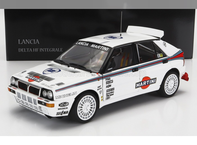 LANCIA Delta Hf Integrale Evoluzione Martini Racing N0 Test Car Rally Season (1992), White Blue Red