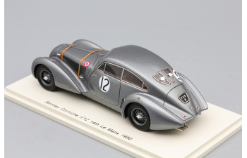 Bentley Corniche #12 14th LM 1950 "Soltan" Hay - H. Hunter, grey