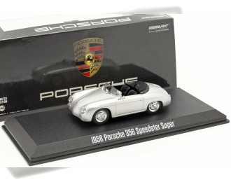 PORSCHE 356 Speedster Super 1958 Silver Metallic