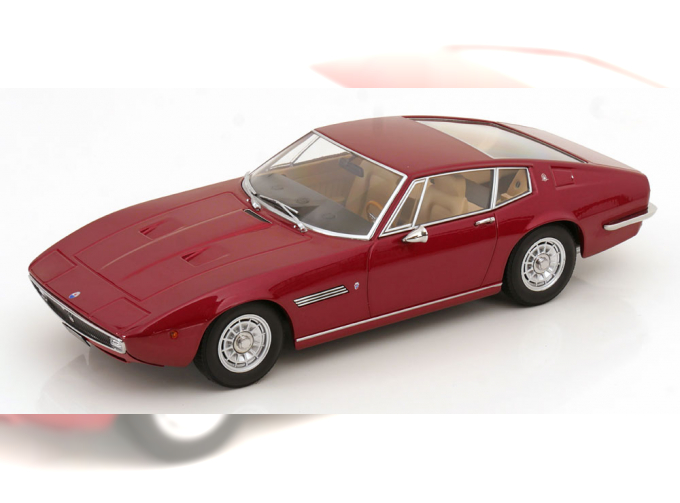 MASERATI Ghibli Coupe (1969), redmetallic