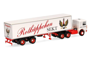 ROMAN Diesel 6x4 с полуприцепом, белый/красный