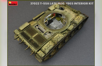 Сборная модель Танк Т-55A LATE MOD. 1965 INTERIOR KIT