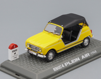 RENAULT 4 Plein Air (1968), yellow / black