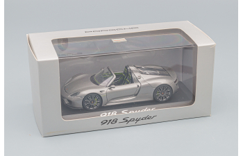 PORSCHE 918 Spyder 2013, silver