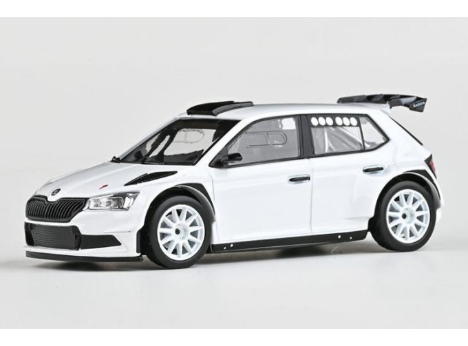 SKODA Fabia III FL Rally2 Evo (2019), white
