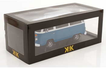 VOLKSWAGEN T2b Bus with Fuchs rims (1972), blue white