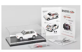FIAT Panda 30 + Transkit (decals And Accessorie S For Rally Sanremo 1982), White