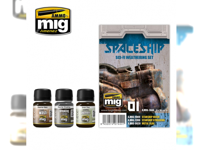 SPACESHIP SCI-FI WEATHERING SET