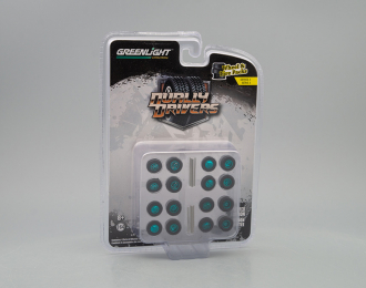 набор "Wheel & Tire Packs Series 3" 4 комплекта колес Dually Drivers (Greenlight!)