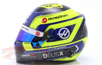 MINI HELMET Oliver Bearman Haas VF-25 №87 F1 team Formula 1 (2025)