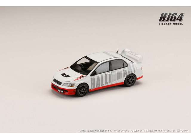 MITSUBISHI Lancer Evolution 7 GSR Ralliart, scortia white