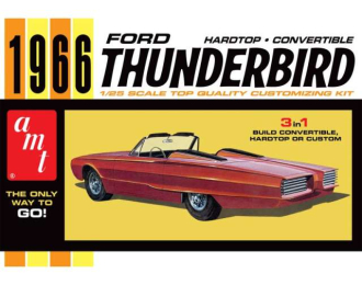 Сборная модель Ford Thunderbird Hardtop/Convertible, plastic modelkit 1966