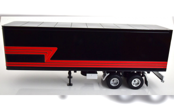 SEMI-TRAILER, black red