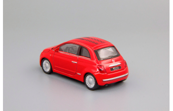 FIAT 500, red