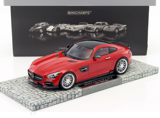 BRABUS 600 AUF BASIS MERCEDES-BENZ AMG GT S - 2016 - RED