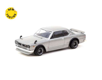 Nissan Skyline 2000 GT-R KPGC10, silver