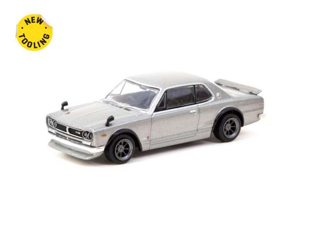 Nissan Skyline 2000 GT-R KPGC10, silver
