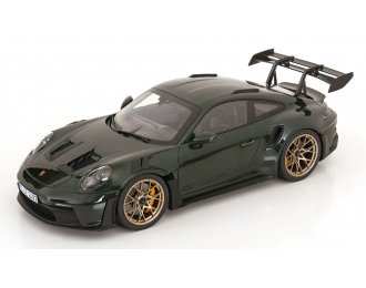 PORSCHE 911 (992) GT3 RS (2022), green metallic/black