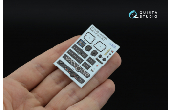 3D Декаль интерьера кабины Ford GT40 Mark II (Fujimi) (Малая версия)