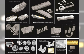 Сборная модель Sd.Kfz.251/1 Ausf.D