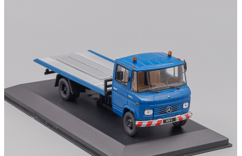 MERCEDES BENZ L608d Truck 2-assi (1980) - Carro Attrezzi - Wrecker Road Service, blue