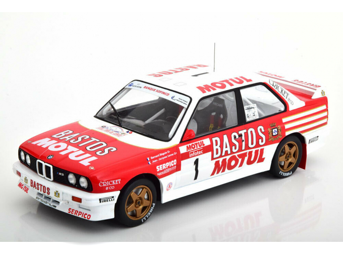 BMW M3 (E30) #1 "Bastos Motul" Beguin/ Lenne Rally Tour de Corse 1988