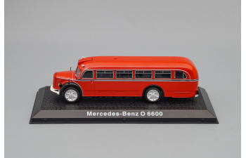 Faszination Feuerwehr 73, MERCEDES-BENZ O 6600, red