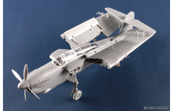 Сборная модель Бомбардировщик-торпедоносец Royal Navy Fairey Barracuda Mk. II