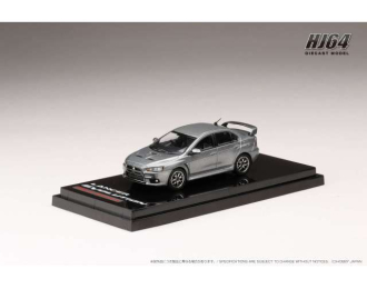 MITSUBISHI Lancer Evolution X Final Edition with engine display model, titanium grey metallic