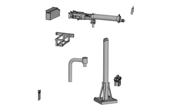 Сборная модель вооружение разведывательно-диверсионного подразделения британской армии / LRDG Weapon set 2