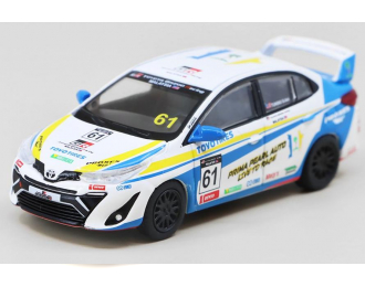 TOYOTA GR Vios Malaysia Season 4 T. Djan #61 с фигуркой