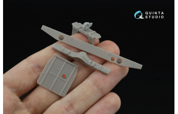 3D Декаль интерьера кабины U.S. Diamond T 968A Cargo truck (open cab)(Mirror Models) (с 3D-печатными